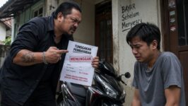 Ilustrasi dept collector. (Foto: Generate/Chat GPT/Portal Pantura)