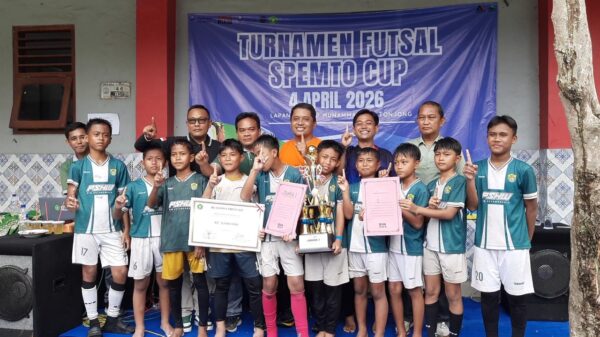 Spemto Cup 2026: SMP Muhammadiyah Tonjong Jaring Bibit Futsal dari 16 Tim SD/MI
