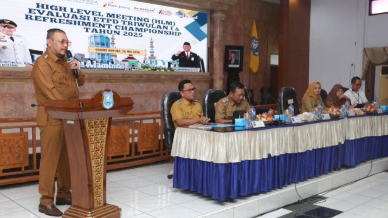 Pemkot Tegal Naik ke Peringkat 9 TP2DD Jawa-Bali, PAD Tumbuh 15,99 Persen