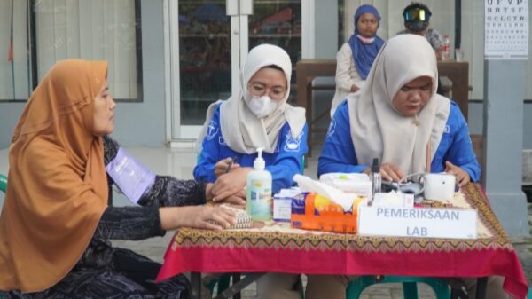 Polres Tegal Gelar Cek Kesehatan Gratis di CFD Slawi, 71 Warga Ikuti Pemeriksaan