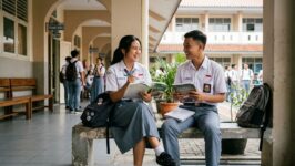 Ilustrasi siswa. Foto: Generate by Gemini.
