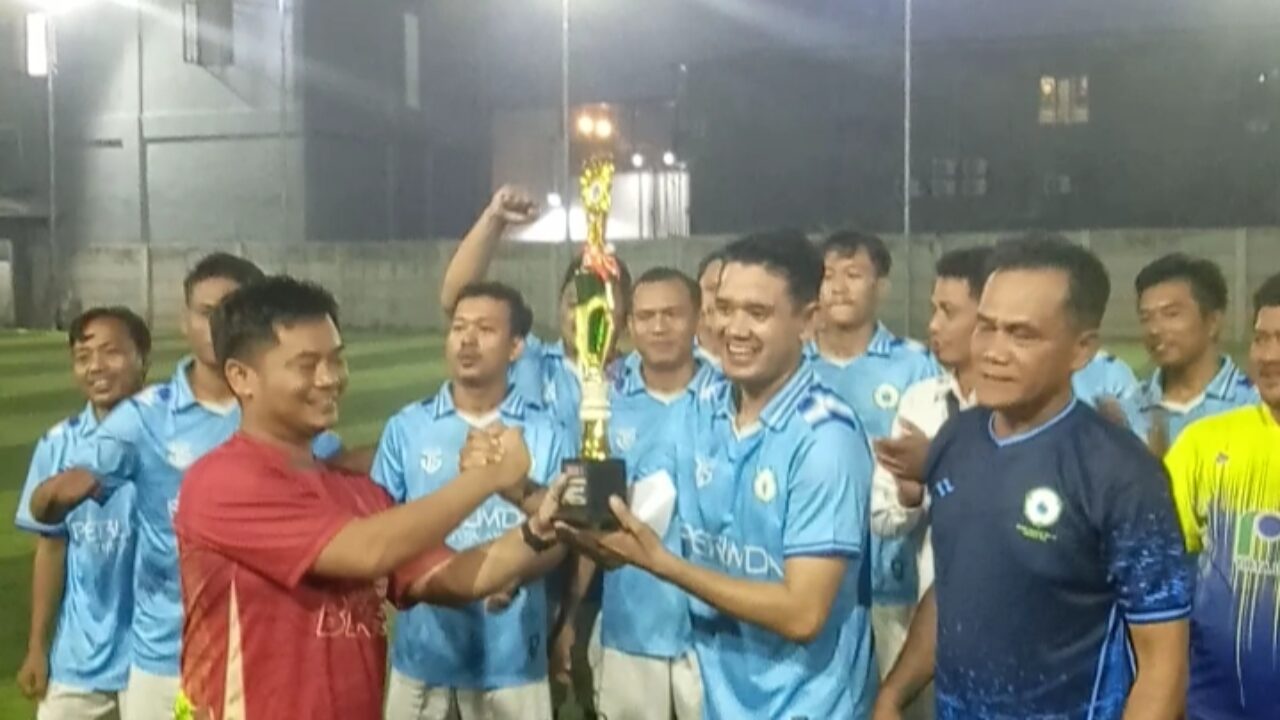 TOP, Perumda Tirta Ayu Sikat Lawan, Rebut Takhta Juara Mini Soccer PWI Kabupaten Tegal 2026