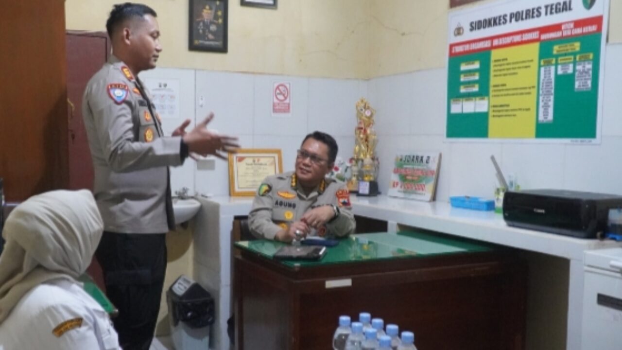 Polres Tegal Turun Tangan Lawan TBC Bhabinkamtibmas Lacak Pasien