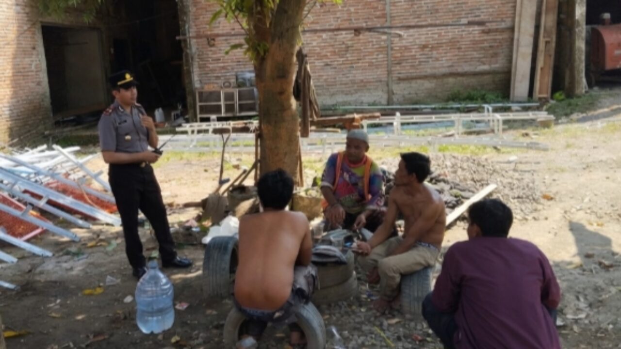 Protes Tower Seluler, Polres Tegal Kawal Audiensi Diwarnai Keluhan Sosialisasi dan Kompensasi