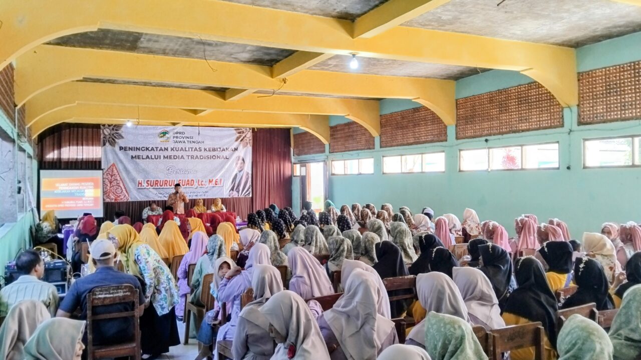 Reses Anggota DPRD Jateng Gandeng LASQI Brebes, Dorong Sosialisasi Kebijakan Melalui Seni Qasidah