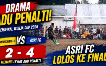 VIDEO: Drama Adu Penalti Bawa Asri FC ke Final Wurja Cup 2026 Brebes   