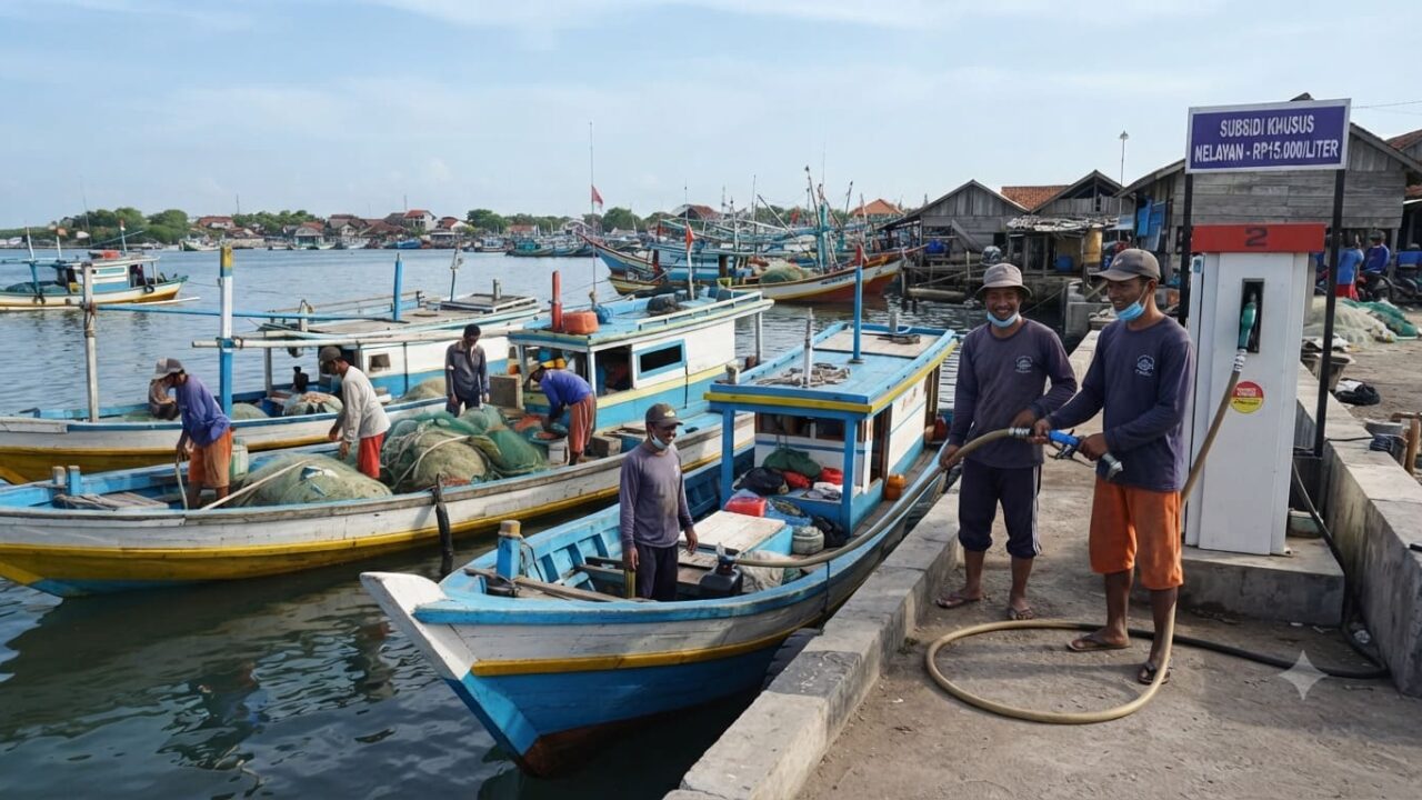 Tanpa APBN, Harga BBM Khusus Nelayan Kini Lebih Murah Jadi Rp15.000