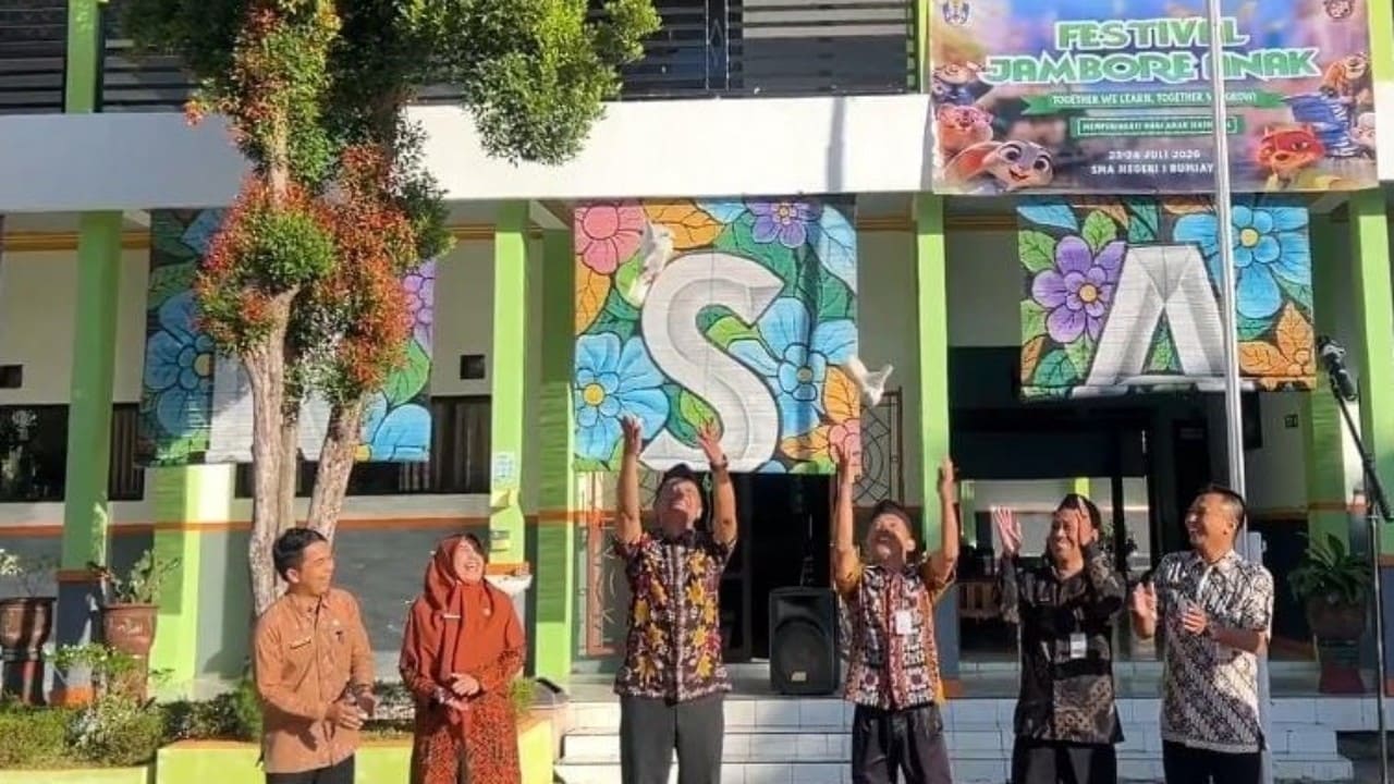 SMAN 1 Bumiayu Gelar Jambore Anak Meriahkan Hari Anak Nasional ke-42