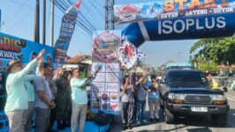 Wakil Bupati Brebes bersama jajaran kepolisian melepas keberangkatan 82 peserta Rally Wisata Nomadic "4 Adventure Await" di Pendopo Kabupaten Brebes, Jumat (10/7/2026). (Foto: Istimewa)