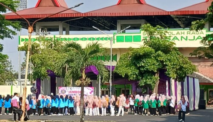 Pengamanan Polsek Slawi Polres Tegal Dukung Suksesnya Jambore Posyandu 2026