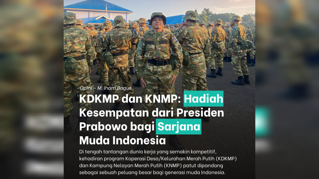 KDKMP dan KNMP Dinilai Jadi Peluang Emas bagi Sarjana Muda untuk Bangun Ekonomi Desa dan Pesisir