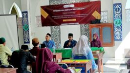 Tim PkM Universitas Peradaban bersama jajaran guru SMA IT Madani Purbalingga dalam workshop komunikasi pedagogis yang berlangsung reflektif, Kamis (18/6/2026).