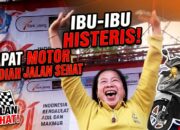 VIDEO: HARU DAN HISTERIS! Perempuan di Tonjong Berjingkrak Dapat Hadiah Motor Jalan Sehat HUT RI