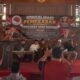 Ketua Aliansi Pemekaran Kabupaten Brebes Agus Sutiono saat menyampaikan pandangannya dalam FGD Konsolidasi Pemekaran Brebes Selatan di Bumiayu, Brebes, Sabtu (8/8/2026). (Foto: Portal Pantura/Yudhi P)