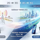 Ilustrasi migrasi teknologi jaringan seluler dari 2G dan 3G menuju era modern 4G dan 5G yang lebih cepat serta efisien. (Foto: Gemini/Generate AI)