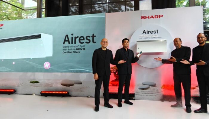 Jaga Kesehatan Keluarga, Sharp Kenalkan AC Split Berteknologi MERV 14