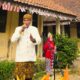 Ketua RT 01 Desa Purbayasa, H. Wakhrudin Wasro, saat menyampaikan amanat sebagai pembina upacara HUT RI ke-81 di halaman SD Negeri Purbayasa, Senin (17/8/2026). (Foto: Istimewa)
