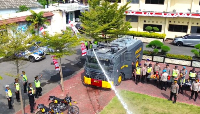 Polres Tegal Kota Siagakan Personel dan Peralatan Antisipasi Kebakaran Lahan serta Kapal