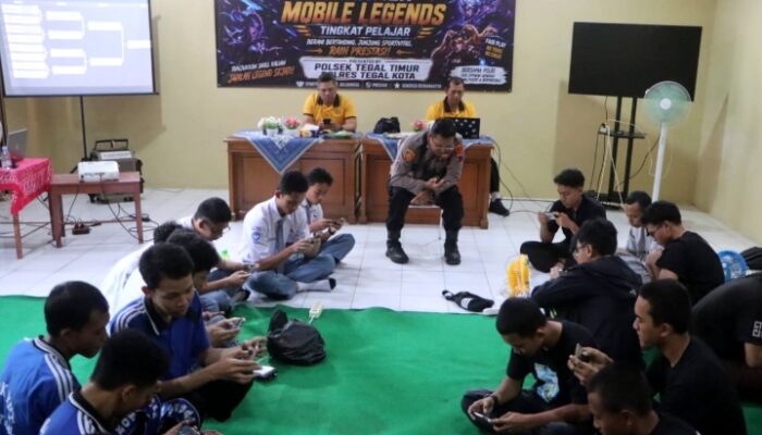 Polres Tegal Kota Punya Cara Unik Cegah Tawuran Pelajar Diajak ‘Tarung’ di MLBB
