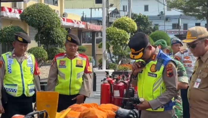 Tim Gabungan Polres Disiagakan Antisipasi Kebakaran Lahan di Kota Tegal
