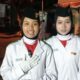 Felhyza Setya Putri (kiri) dan Sabrina Aliya Putri (kanan), dua pelajar SMK Negeri 1 Tonjong dari keluarga sederhana yang sukses terpilih sebagai anggota Paskibraka HUT ke-81 RI tingkat Kecamatan Tonjong tahun 2026. (Foto: Portal Pantura/M Faqih Mawardi)