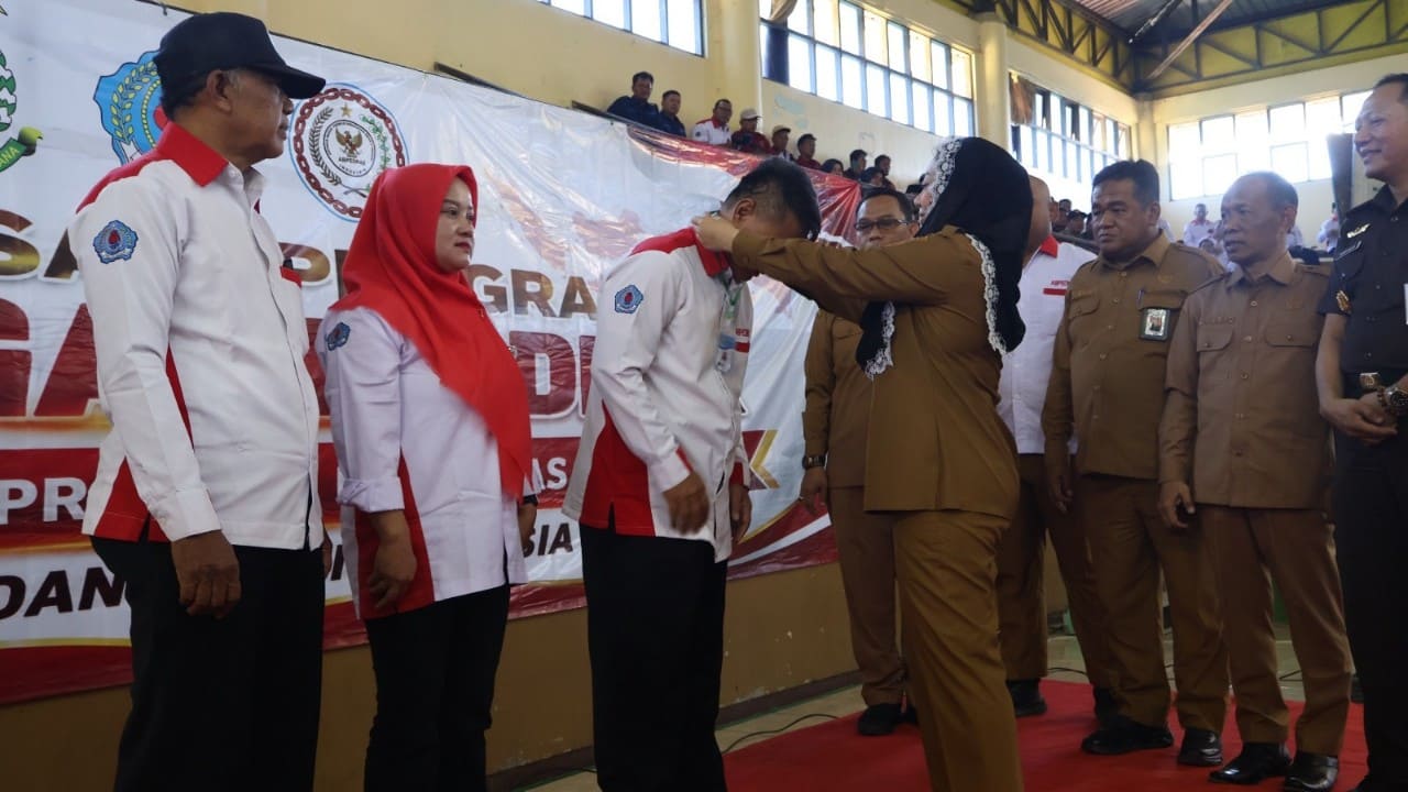 Sebanyak 1.500 anggota Badan Permusyawaratan Desa (BPD) se-Kabupaten Brebes memadati GOR Sasana Krida Adhi Karsa untuk mengikuti pembekalan hukum dan peningkatan kapasitas lembaga desa, Senin (31/8/2026).