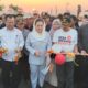 Bupati Brebes Paramitha Widya Kusuma saat meresmikan Jalan Poros Jagalempeni–Tegalgandu, Kecamatan Wanasari, yang siap mendukung kelancaran distribusi bawang merah dan komoditas warga. (Foto: dok. Humas Kab. Brebes)