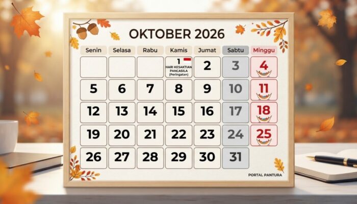 Apakah Ada Hari Libur Nasional Oktober 2026? Ini Daftar Tanggal Merahnya