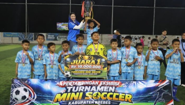 SDIT Harapan Umat Sabet Juara I Mini Soccer Piala Bupati Brebes 2026, Unjuk Gigi di Lapangan Hijau!