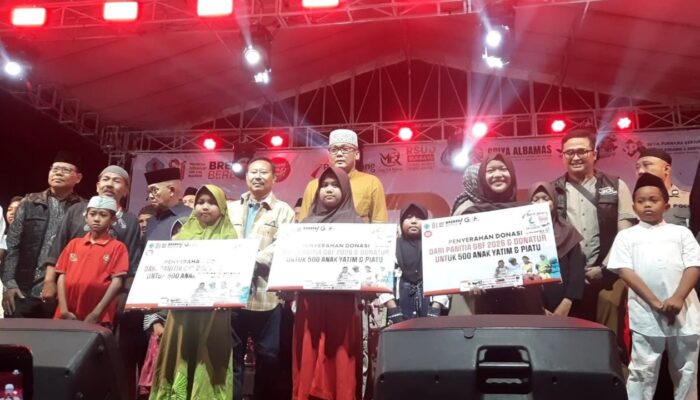 Sarat Makna, GBF Bersholawat 2026 Hadirkan Santunan Anak Yatim dan Dongkrak Ekonomi Brebes Selatan