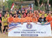 Turnamen Sepak Bola Wanita PPK II Nur Bintang Cup Kalinusu Resmi Bergulir, 10 Tim Siap Bersaing