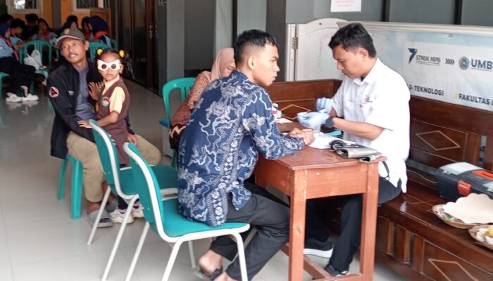 Peduli Sesama, MAPALA SAKTI UMBS Gelar Donor Darah di Anniversary ke-IX