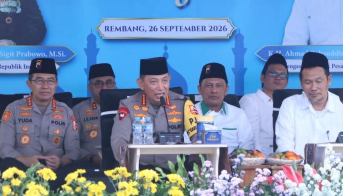 Pesan Khusus Gus Baha di Ngaji Kebangsaan Bersama Kapolri