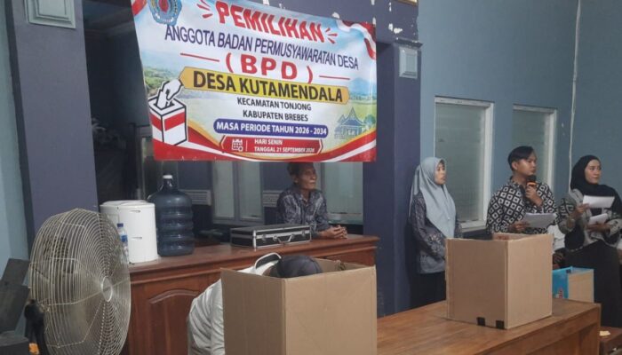 Demokrasi Desa Kutamendala Brebes: Warga Pilih Anggota BPD Periode 2026-2034