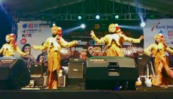 Sanggar Tari Saraswati Tonjong Meriahkan Gebyar Bumiayu Fair 2026, Empat Penari Tampilkan Pesona Tarian Nusantara