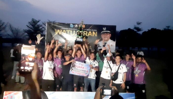Watujaran Cup 4 Berakhir Dramatis, Dawuhan FC Juara Usai Adu Penalti
