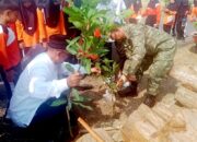 Aksi Hijau di Purbayasa Tonjong: Koramil dan Majelis Baitul Jannah Gelar Senam Serta Tanam Pohon