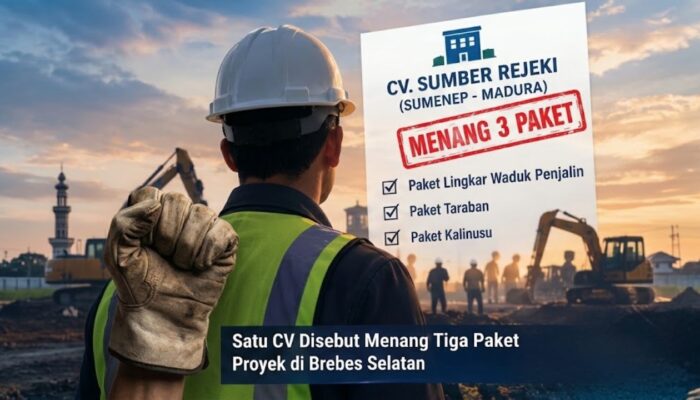 Lelang Proyek Jalan Lingkar Waduk Penjalin Brebes Disorot, CV Sarana Usaha Pertanyakan Transparansi